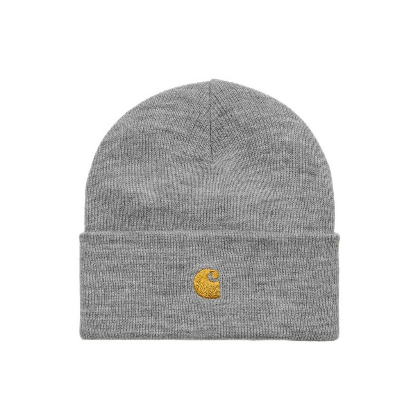 Carhartt WIP Chase Beanie Grey Heather Gold
