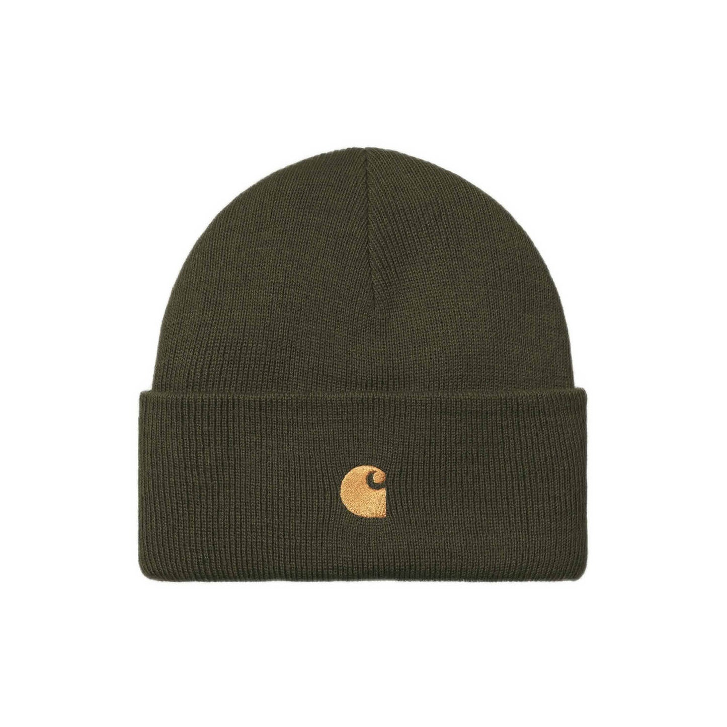 Carhartt WIP Chase Beanie Olive Gold