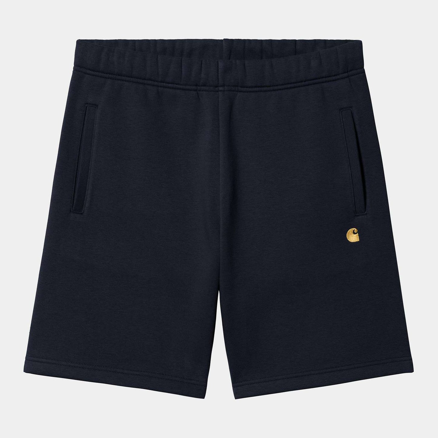 Carhartt WIP Chase Sweat Short Dark Navy Gold