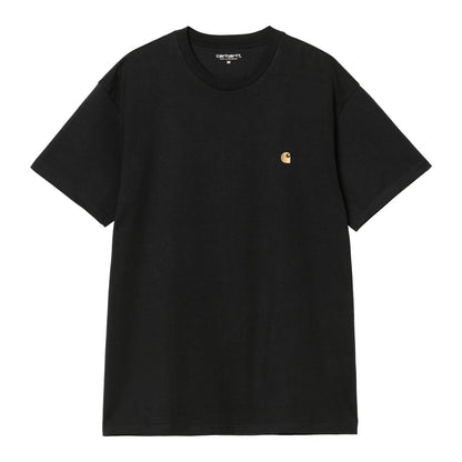 Carhartt WIP Chase T-Shirt Black Gold