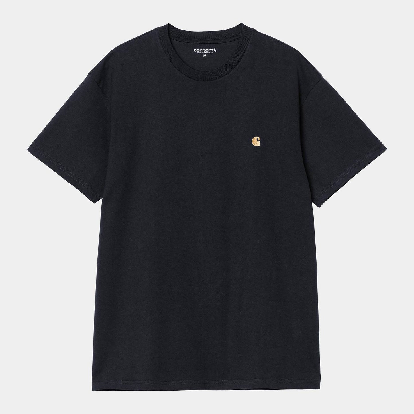 Carhartt WIP Chase T-Shirt Dark Navy Gold