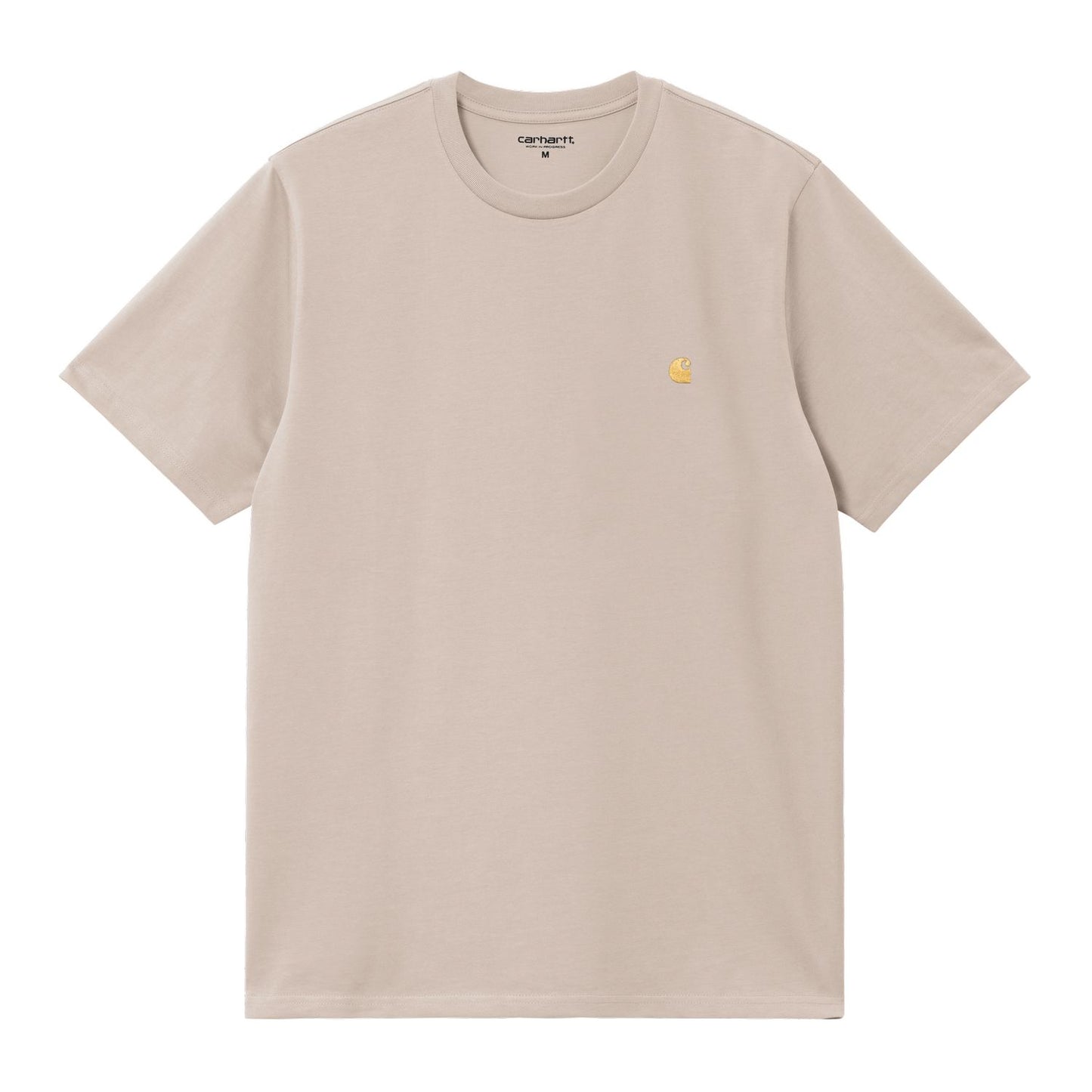 Carhartt WIP Chase T-Shirt Dusky Beige Gold