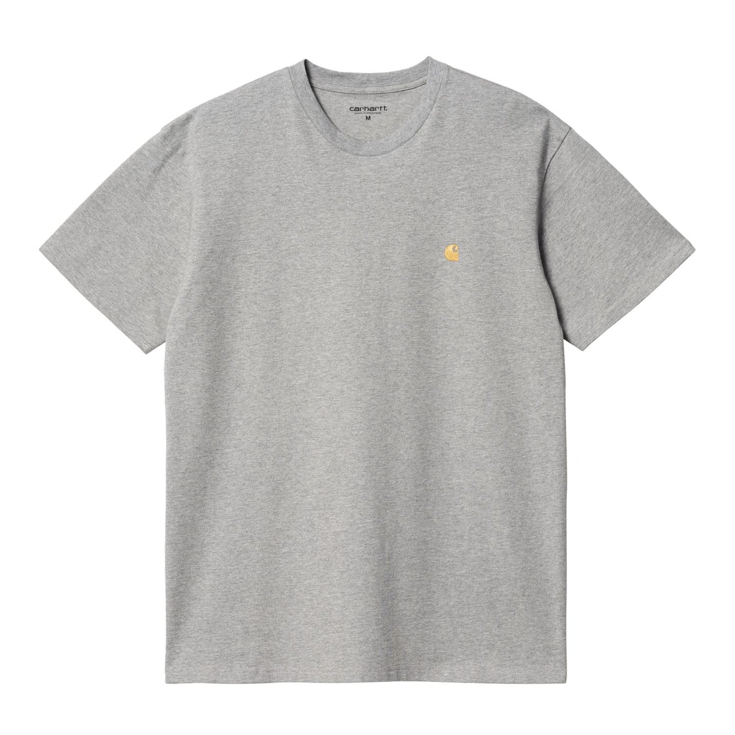 Carhartt WIP Chase T-Shirt Grey Heather Gold