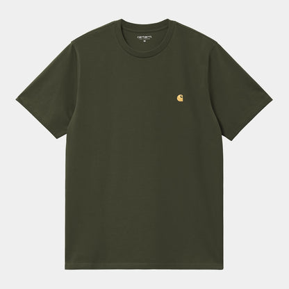 Carhartt WIP Chase T-Shirt Olive Gold