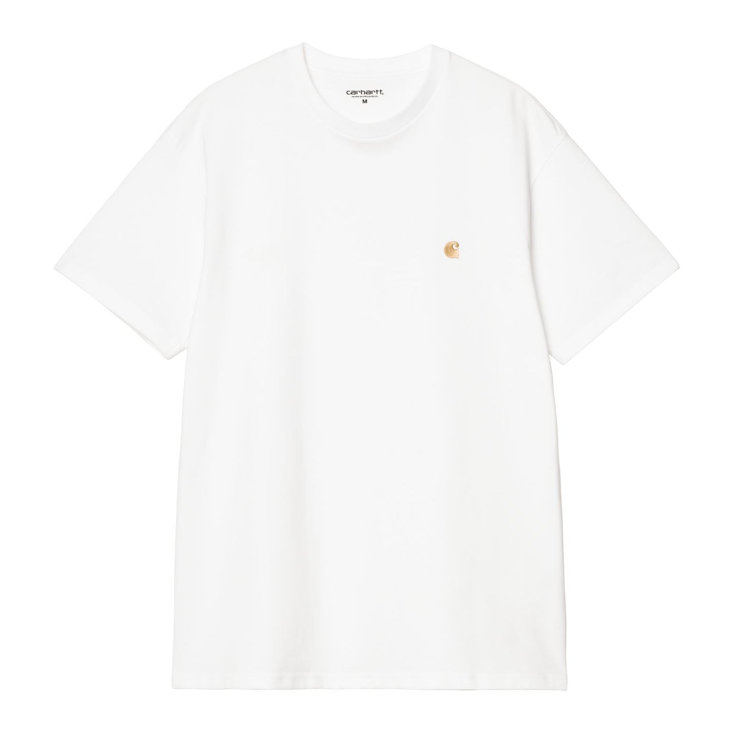 Carhartt WIP Chase T-Shirt White Gold