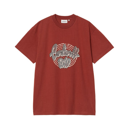 Carhartt WIP Chedda T-Shirt Dark Brick