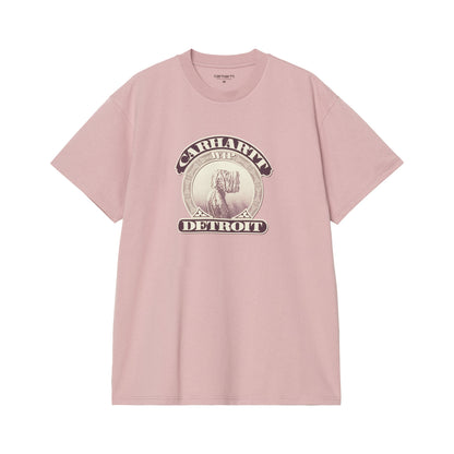 Carhartt WIP Cold World T-Shirt Glassy Pink