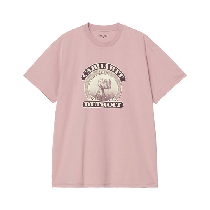 Carhartt WIP Cold World T-Shirt Glassy Pink