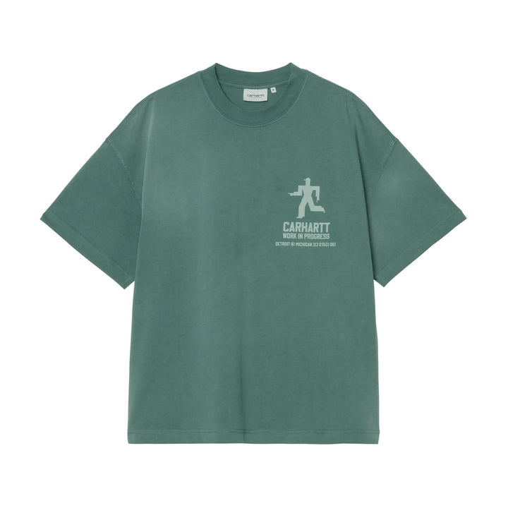 Carhartt WIP Distance T-Shirt Dark Fir (Stone Dyed)