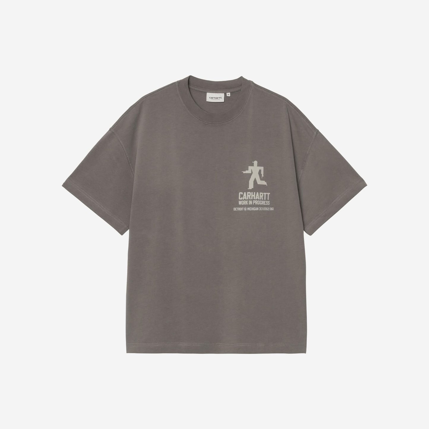 Carhartt WIP Distance T-Shirt Graphite (Stone Dyed)