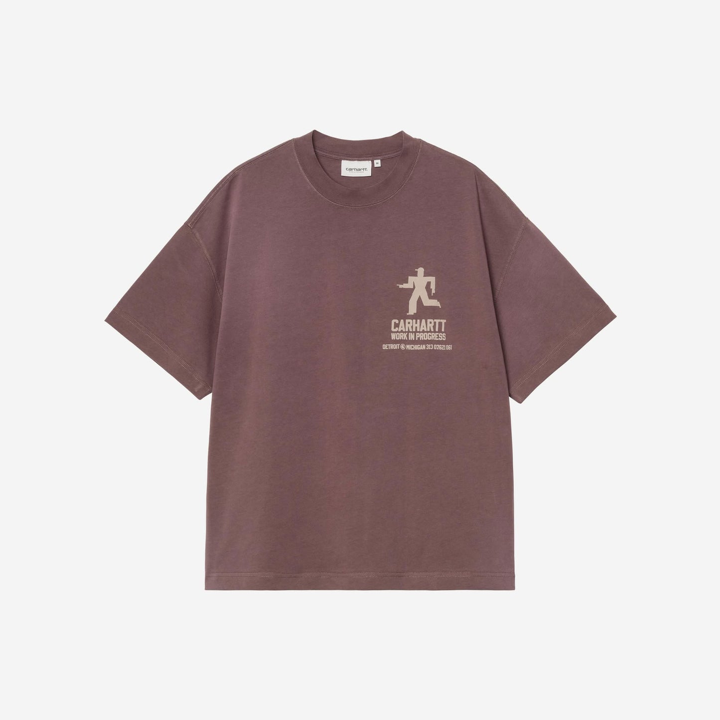 Carhartt WIP Distance T-Shirt Palisander (Stone Dyed)