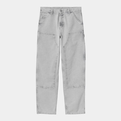 Carhartt WIP Double Knee Pant 'Dearborn' Black Chalk Wash