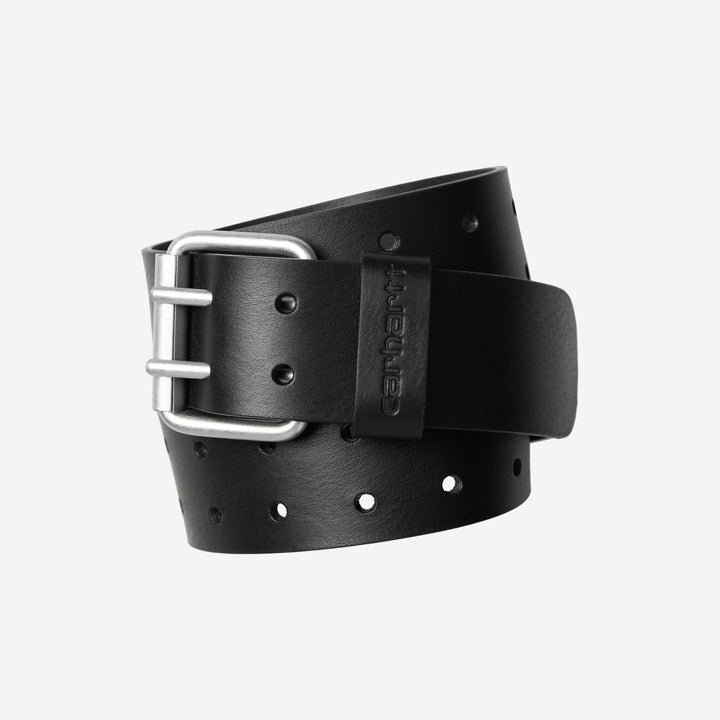 Carhartt WIP Double Script Belt Black Silver M