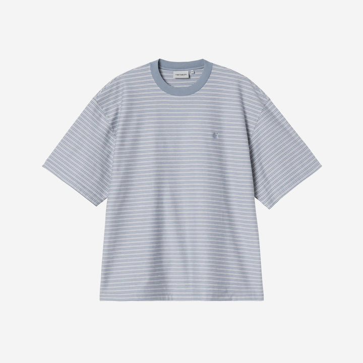 Carhartt WIP Dupree T-Shirt Dupree Stripe, Shady Blue