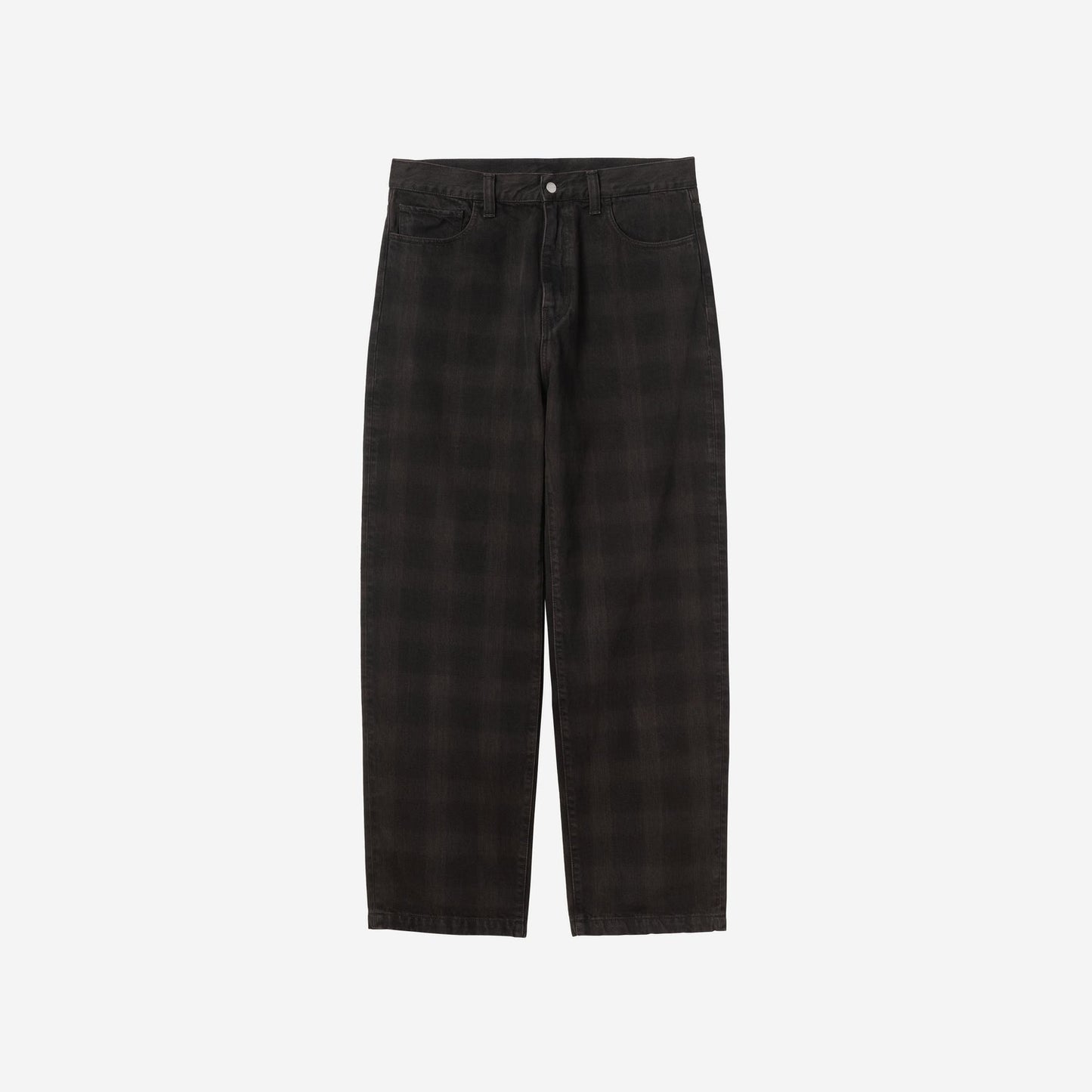 Carhartt WIP Everson Pant 'Bradford' Everson Print, Black Palisander (garment dyed)
