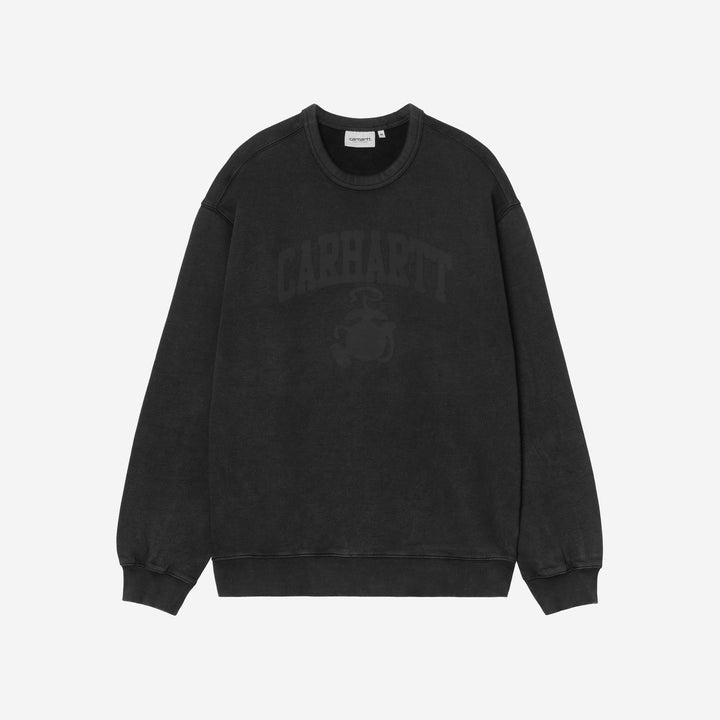 Carhartt WIP Faded Pond Corps Sweatshirt Black
