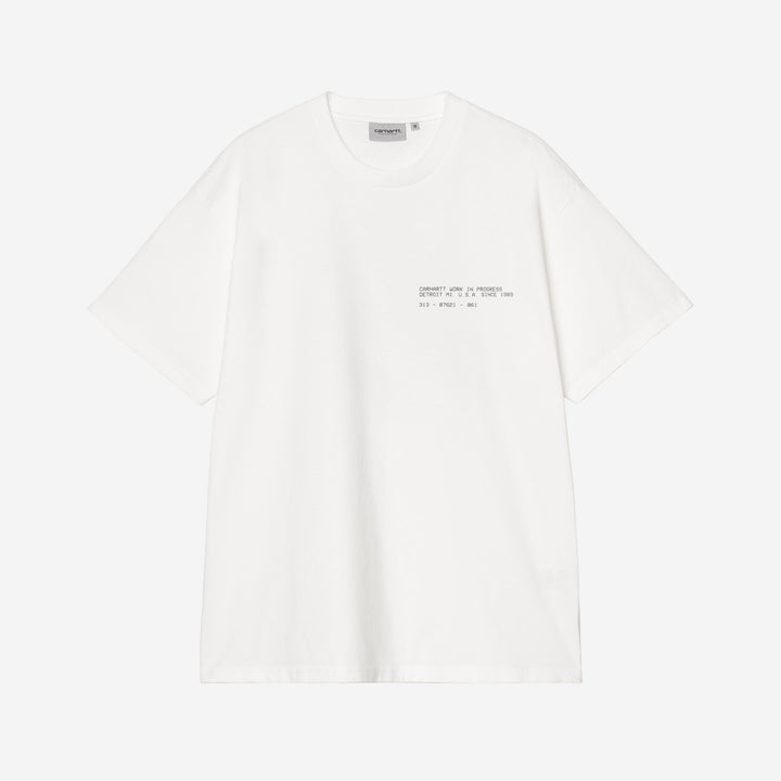 Carhartt WIP Feather Progress T-Shirt White