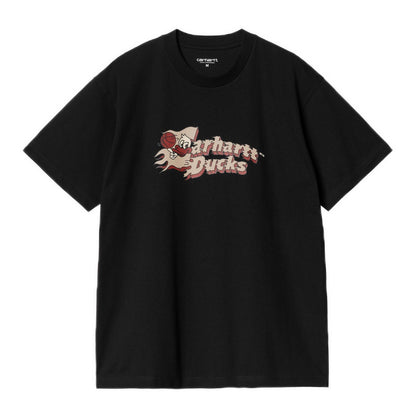 Carhartt WIP Flaming Ducks T-Shirt Black