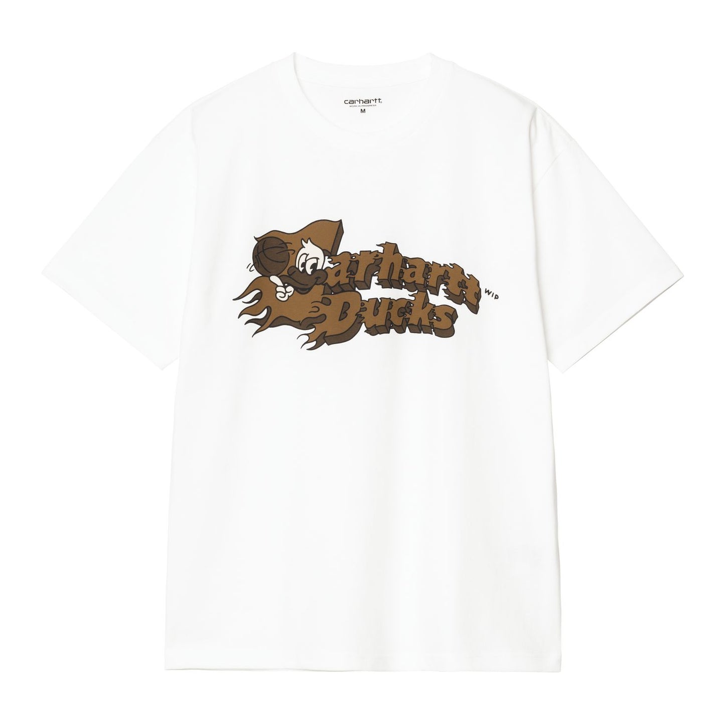 Carhartt WIP Flaming Ducks T-Shirt White