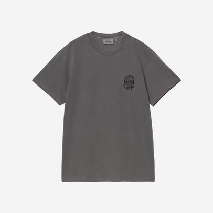 Carhartt WIP Helix Redux T-Shirt Black (garment dyed)