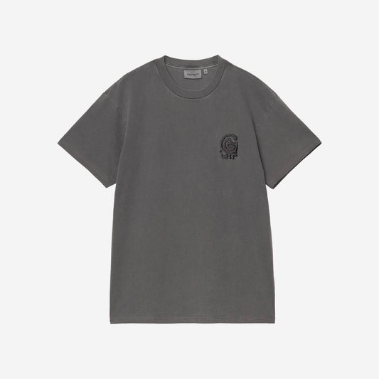 Carhartt WIP Helix Redux T-Shirt Black (garment dyed)