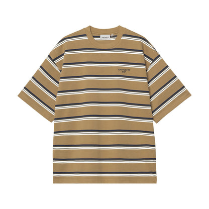 Carhartt WIP Holm T-Shirt Holm Stripe, Peanut
