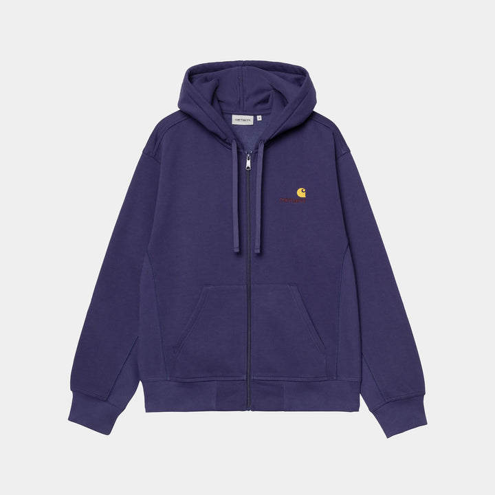 Carhartt WIP Hooded American Script Jacket Aura