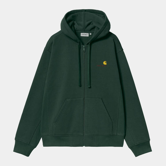 Carhartt WIP Hooded American Script Jacket Conifer