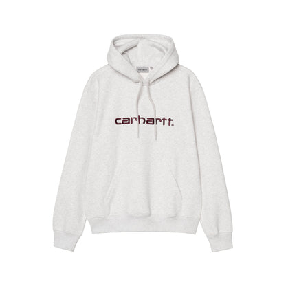 Carhartt WIP Hooded Carhartt Sweatshirt Ash Heather Rondo