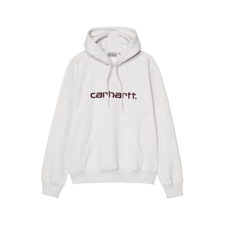 Carhartt WIP Hooded Carhartt Sweatshirt Ash Heather Rondo