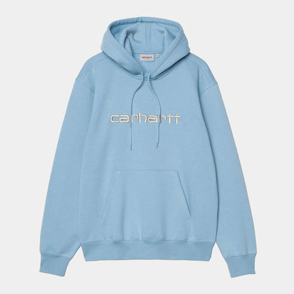 Carhartt WIP Hooded Carhartt Sweatshirt Bluebird Fleur De Sel