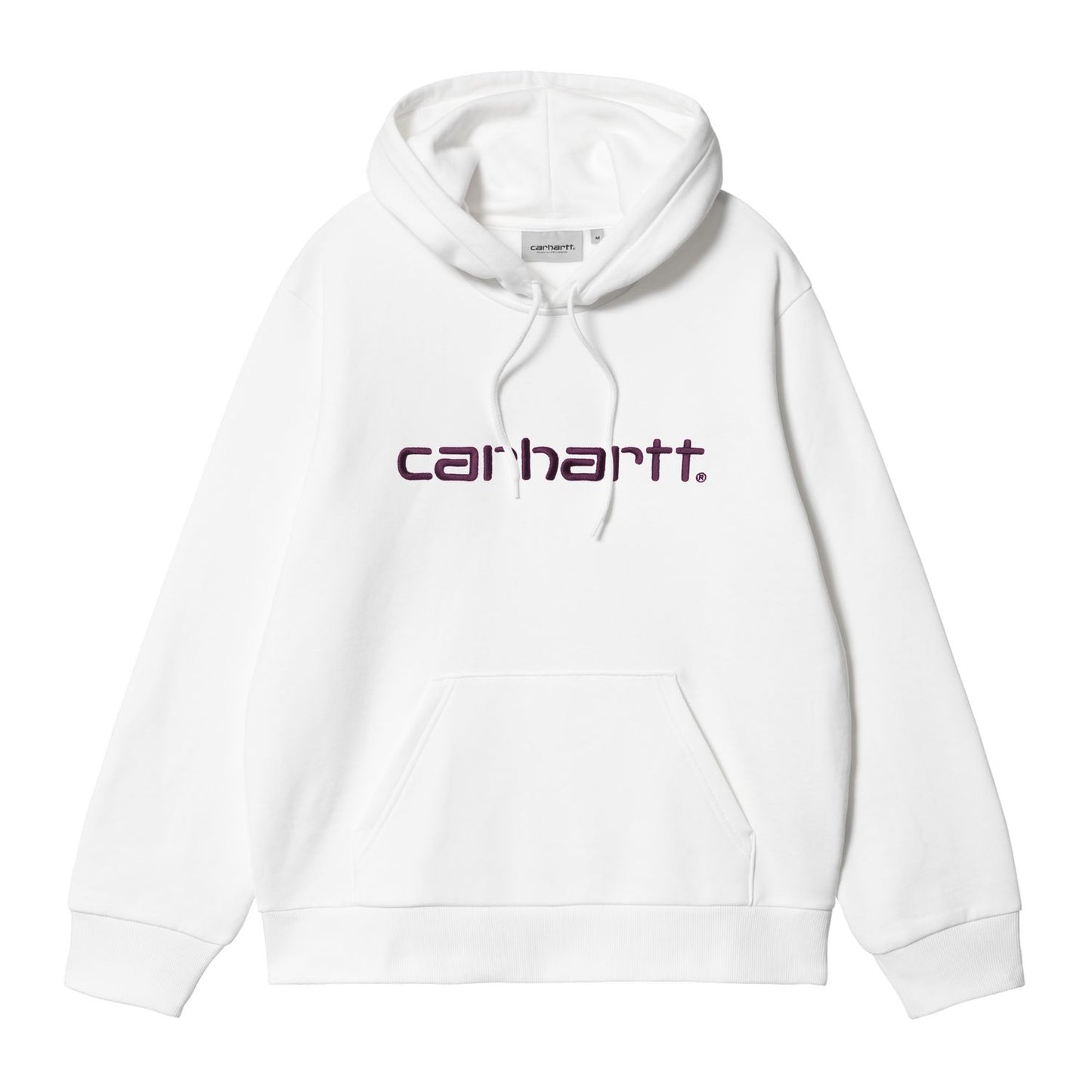 Carhartt WIP Hooded Carhartt Sweatshirt White Huckleberry