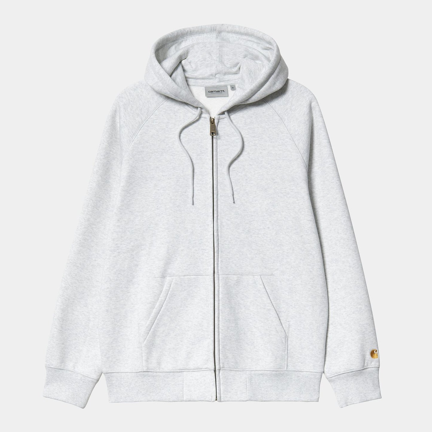 Carhartt WIP Hooded Chase Jacket Ash Heather Gold