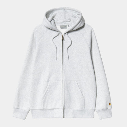 Carhartt WIP Hooded Chase Jacket Ash Heather Gold