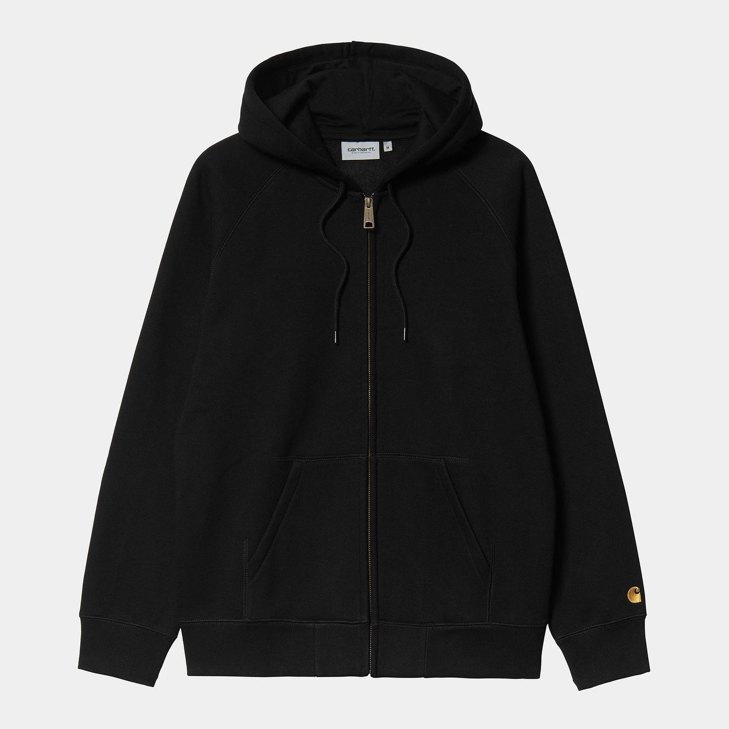 Carhartt WIP Hooded Chase Jacket Black Gold