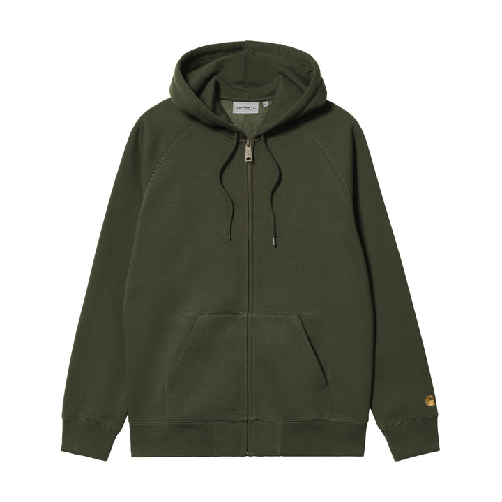Carhartt WIP Hooded Chase Jacket Olive Gold