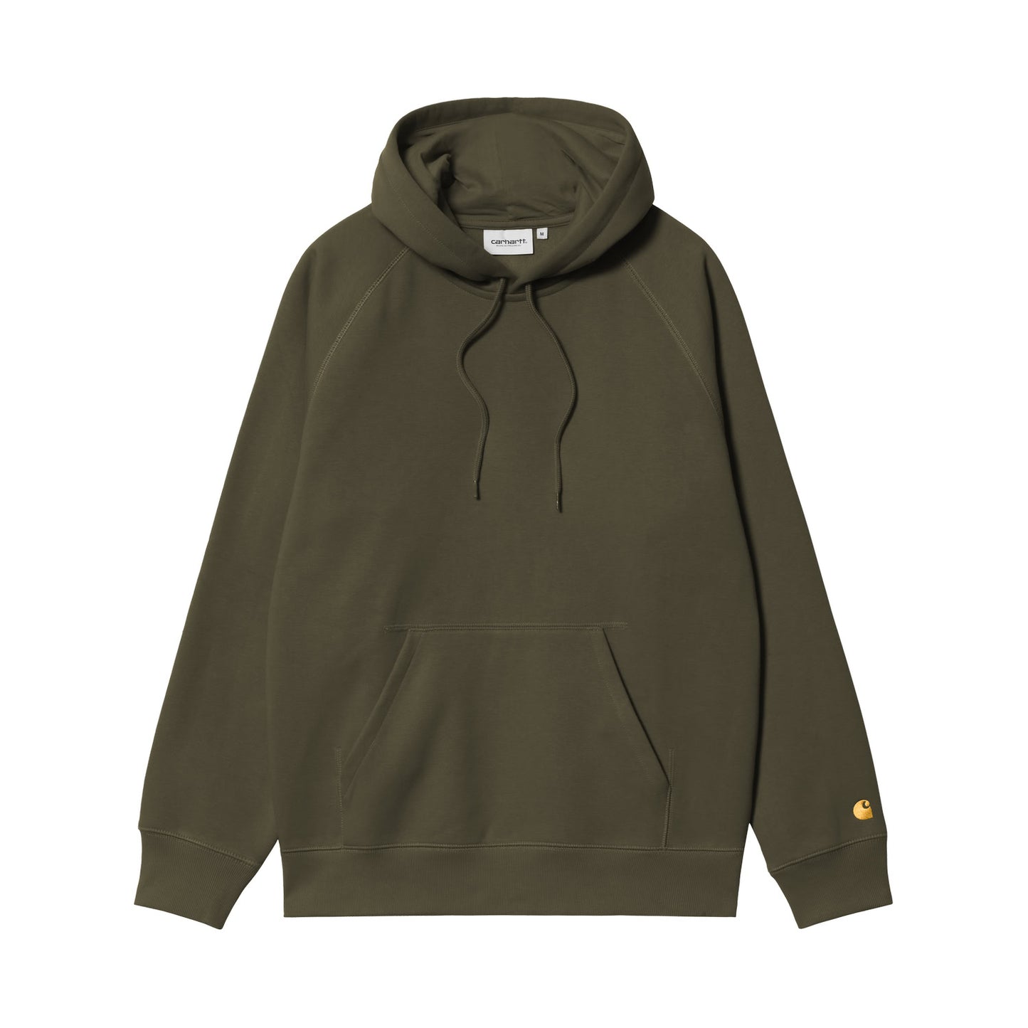 Carhartt WIP Hooded Chase Sweatshirt Olive Gold