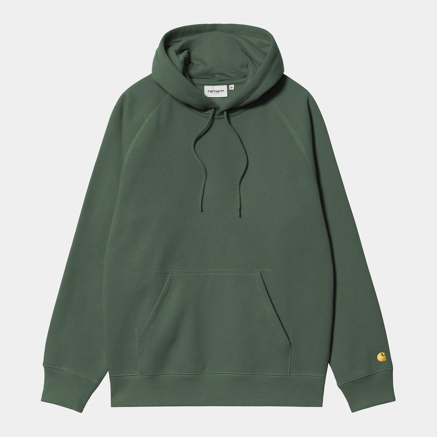 Carhartt WIP Hooded Chase Sweatshirt Sycamore Tree Gold