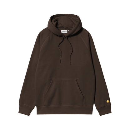Carhartt WIP Hooded Chase Sweatshirt Tobacco Gold