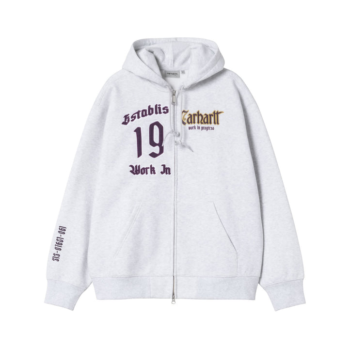 Carhartt WIP Hooded Dual Sweat Jacket Ash Heather