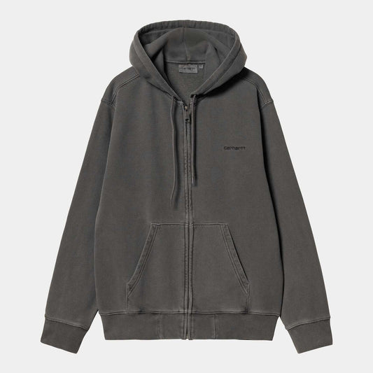 Carhartt WIP Hooded Duster Script Jacket Black L