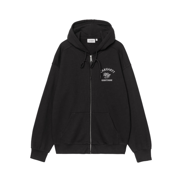 Carhartt WIP Hooded Eightynine Sweat Jacket Black