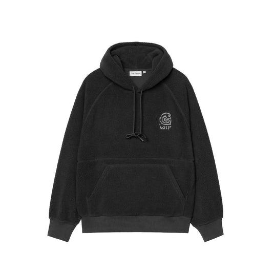 Carhartt WIP Hooded Helix Sweatshirt Black Porphyry