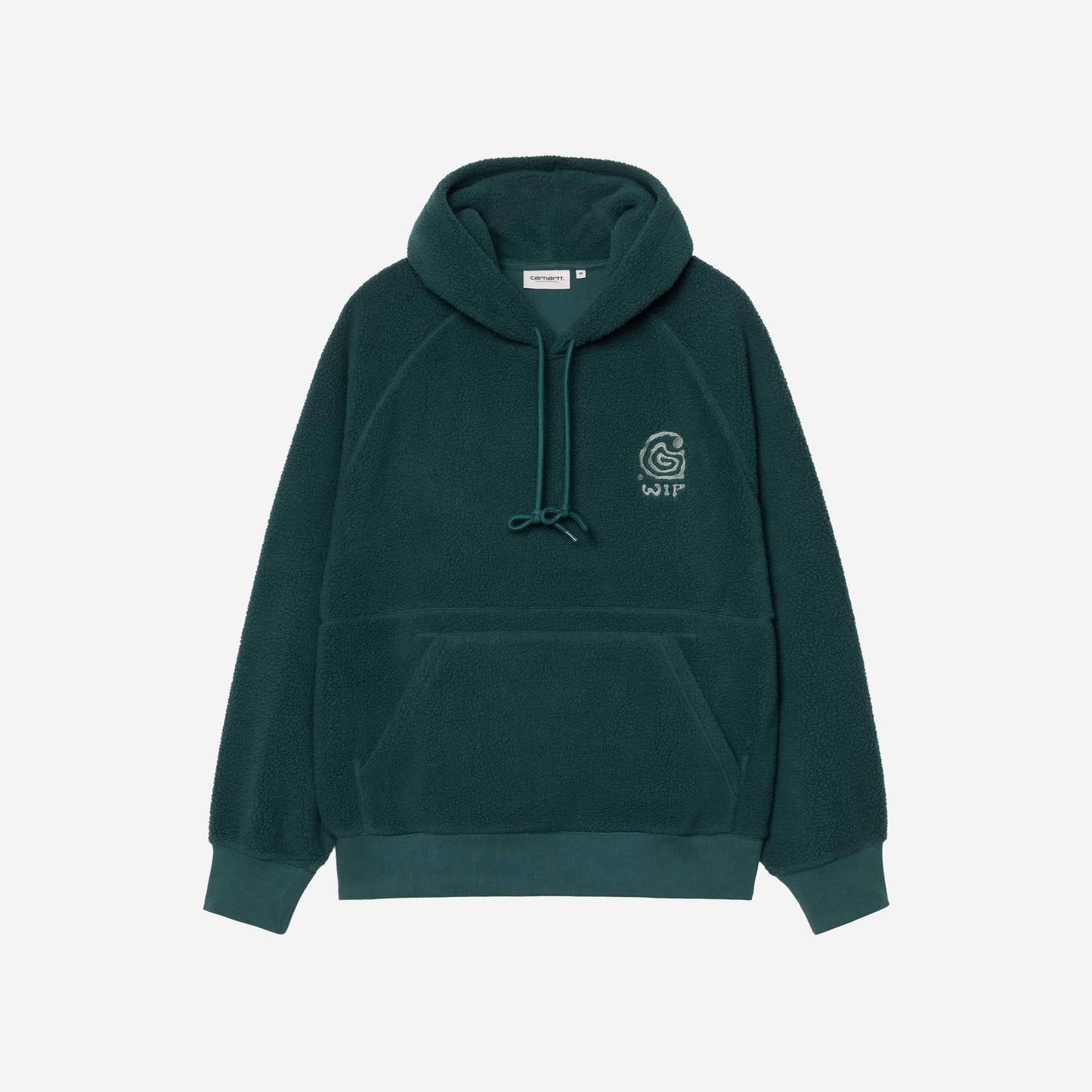 Carhartt WIP Hooded Helix Sweatshirt Deep Lagoon Silver Pine