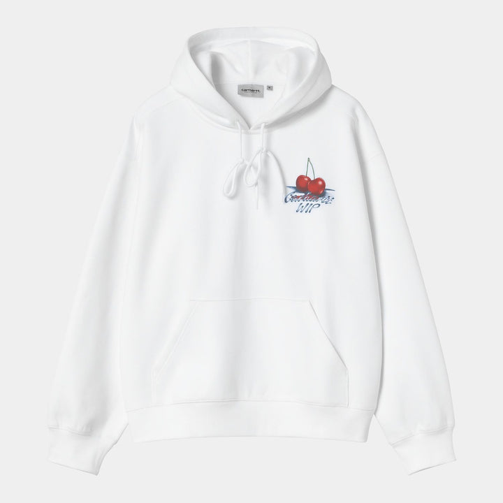 Carhartt WIP Hooded Jake Garcia Sweatshirt White