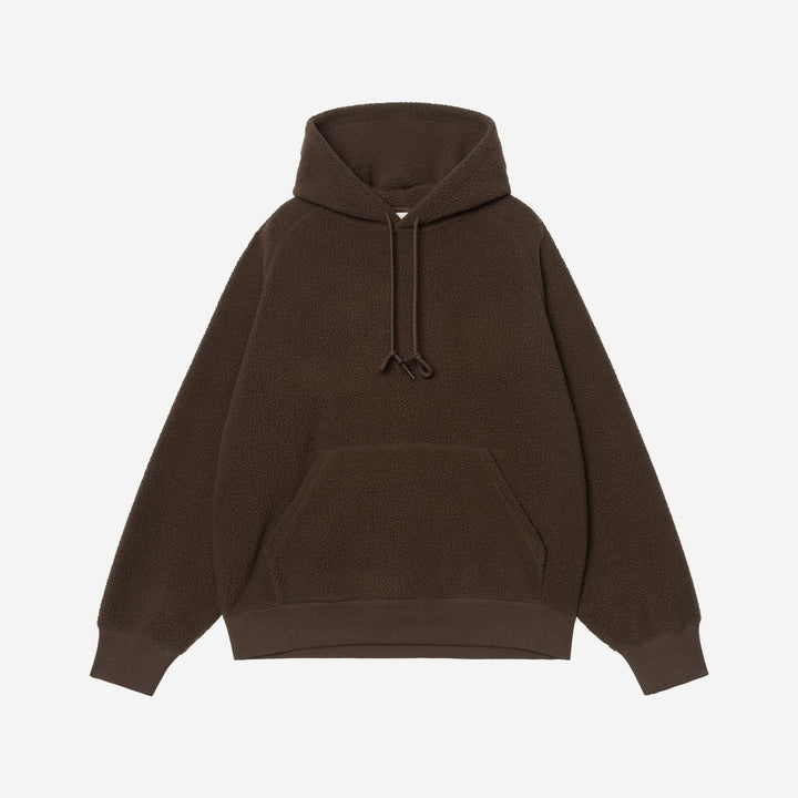 Carhartt WIP Hooded Limn C Fleece Sweatshirt Tobacco
