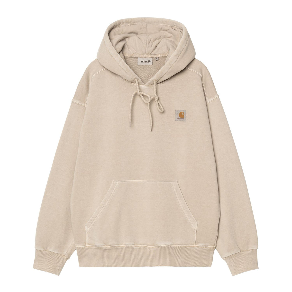 Carhartt WIP Hooded Nelson Sweatshirt Fleur De Sel (garment dyed)