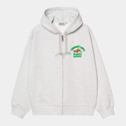Carhartt WIP Hooded Pronto Sweat Jacket Ash Heather