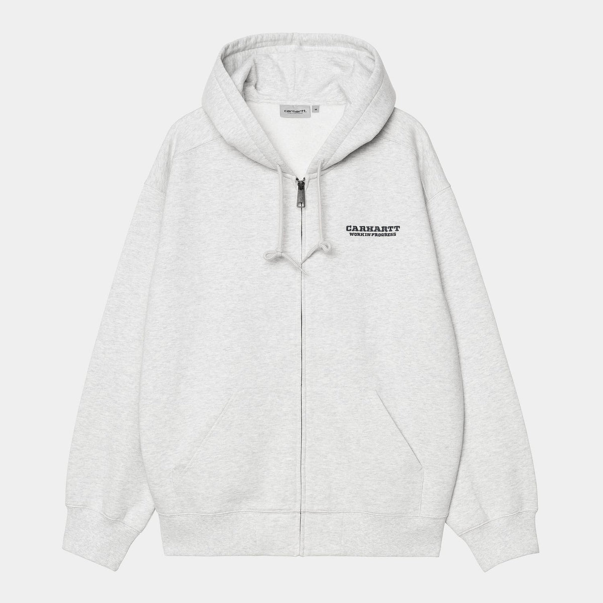 Carhartt WIP Hooded Runaway Sweat Jacket Ash Heather Malachite