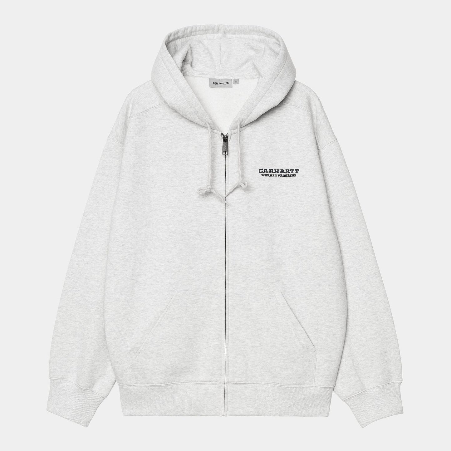 Carhartt WIP Hooded Runaway Sweat Jacket Ash Heather Malachite